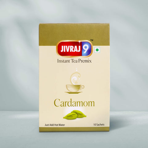 Box of Instant Cardamom or Elachi instant tea premix